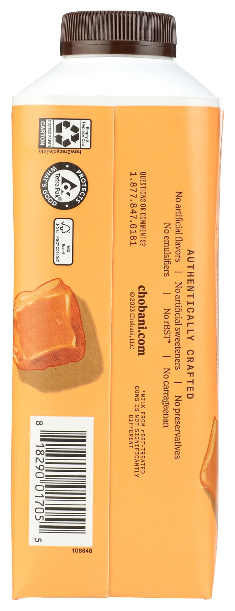 Chobani Caramel Macchiato Creamer 24 Fz — view 4