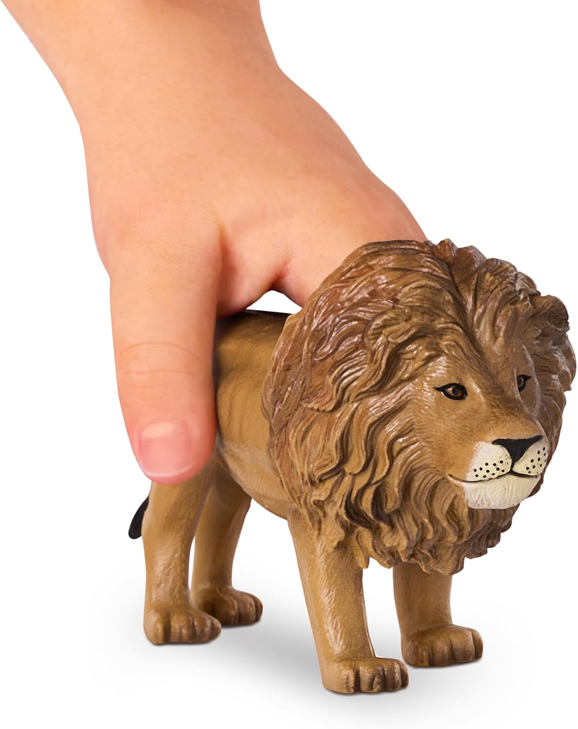 Terra by Battat – Realistic Jungle Animal Figurines, Plastic Lion, Tiger & Gorilla Toys – Collectible Animal Toys for Kids & Toddlers, Pretend Play, Educational Toy 3+ Years