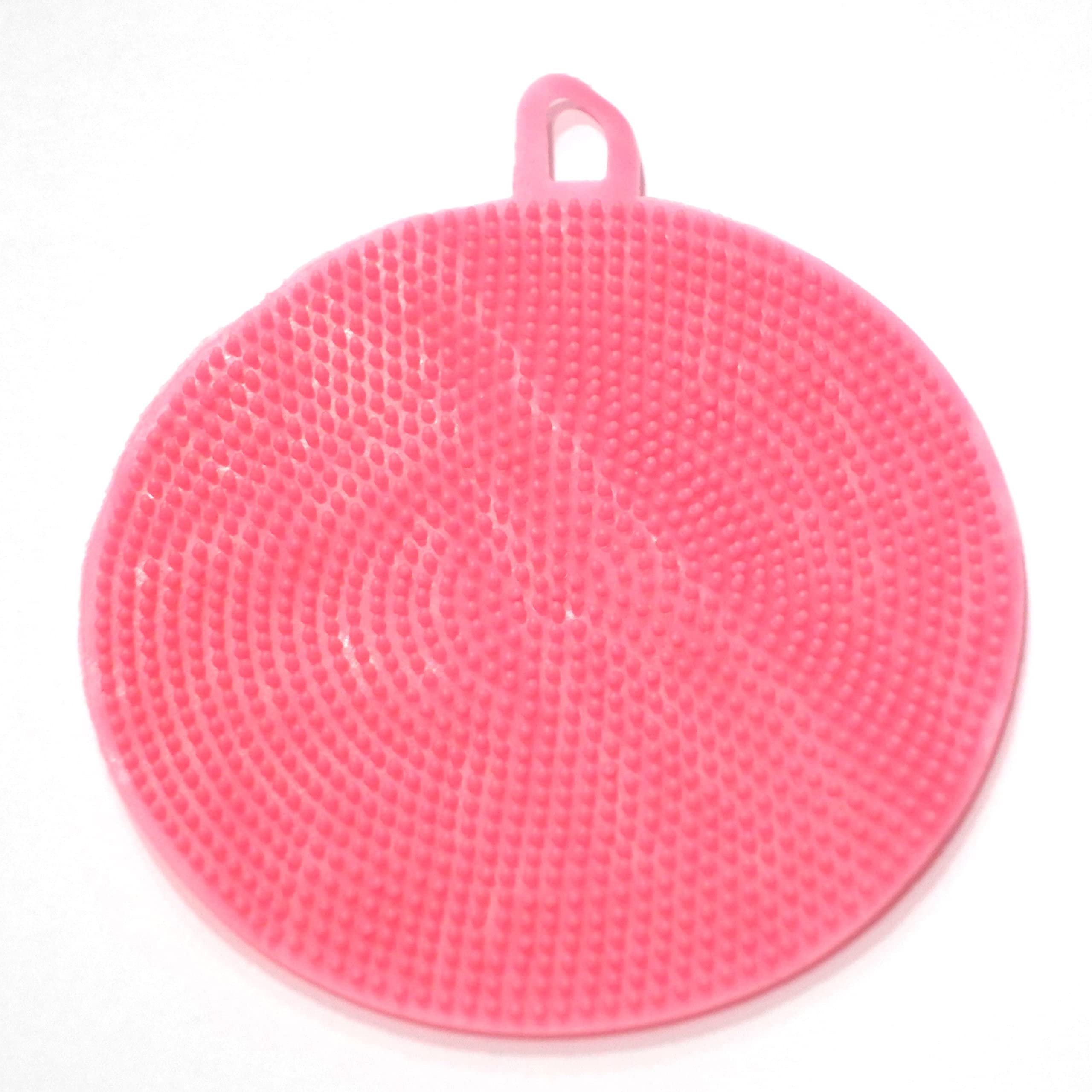 Esponja Silicona Multiusos. Limpia vitroceramica. Limpia brochas Maquillaje. Antibacterias. Limpieza de Frutas y Verduras. Limpieza de cristaleria