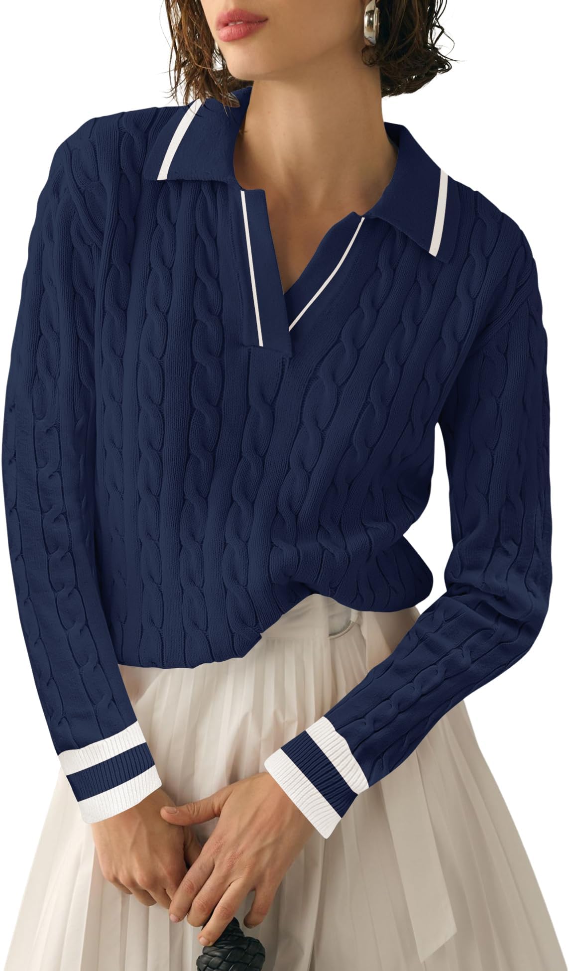 old navy blue and white striped pants