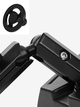Nilkatss 2pcs 20mm Extension Connector with 0.787 inch Ball Mount Arm and Magnetic Dash Mount