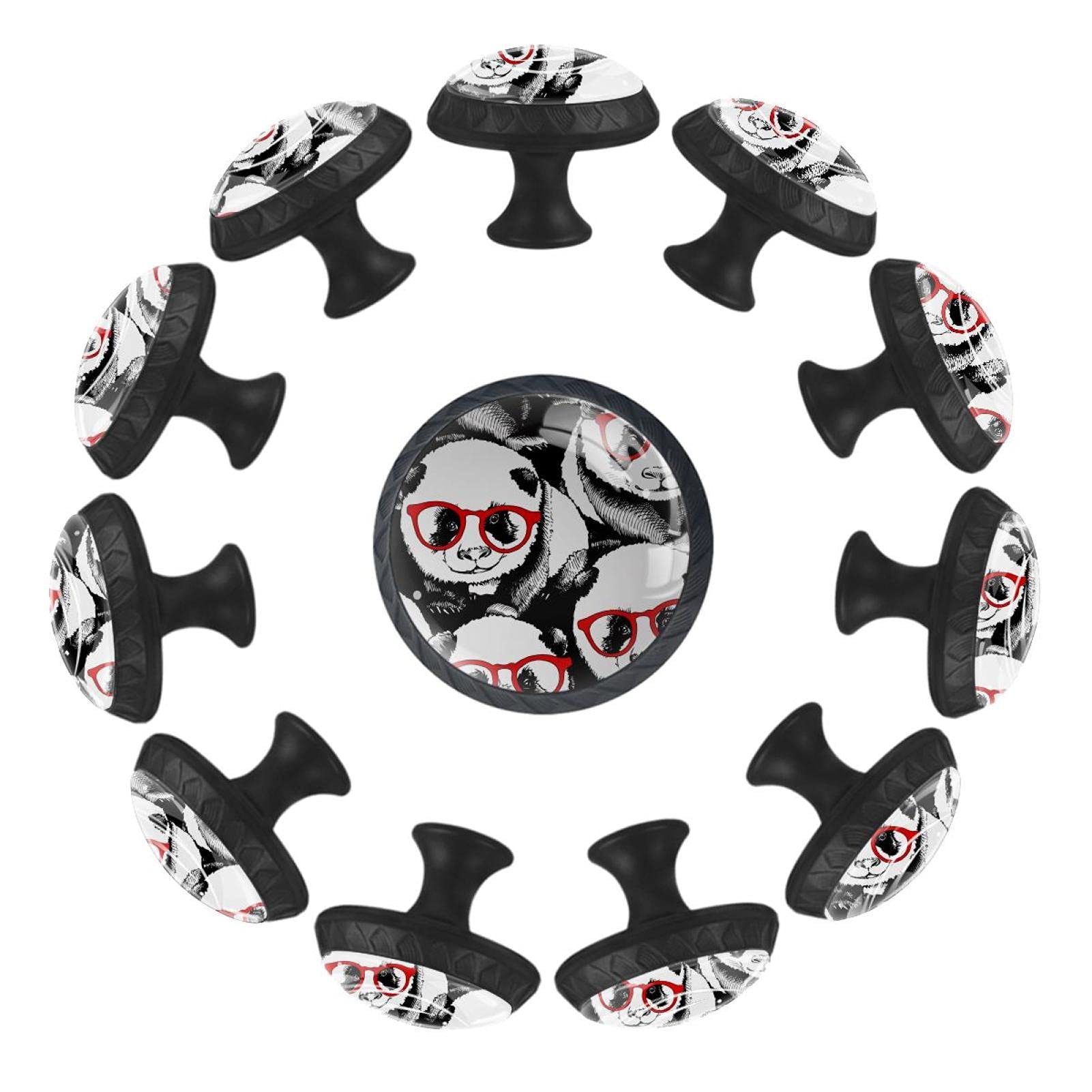 Boutons de tiroir panda rigolos pour ajouter une touche de douceur à vos meubles