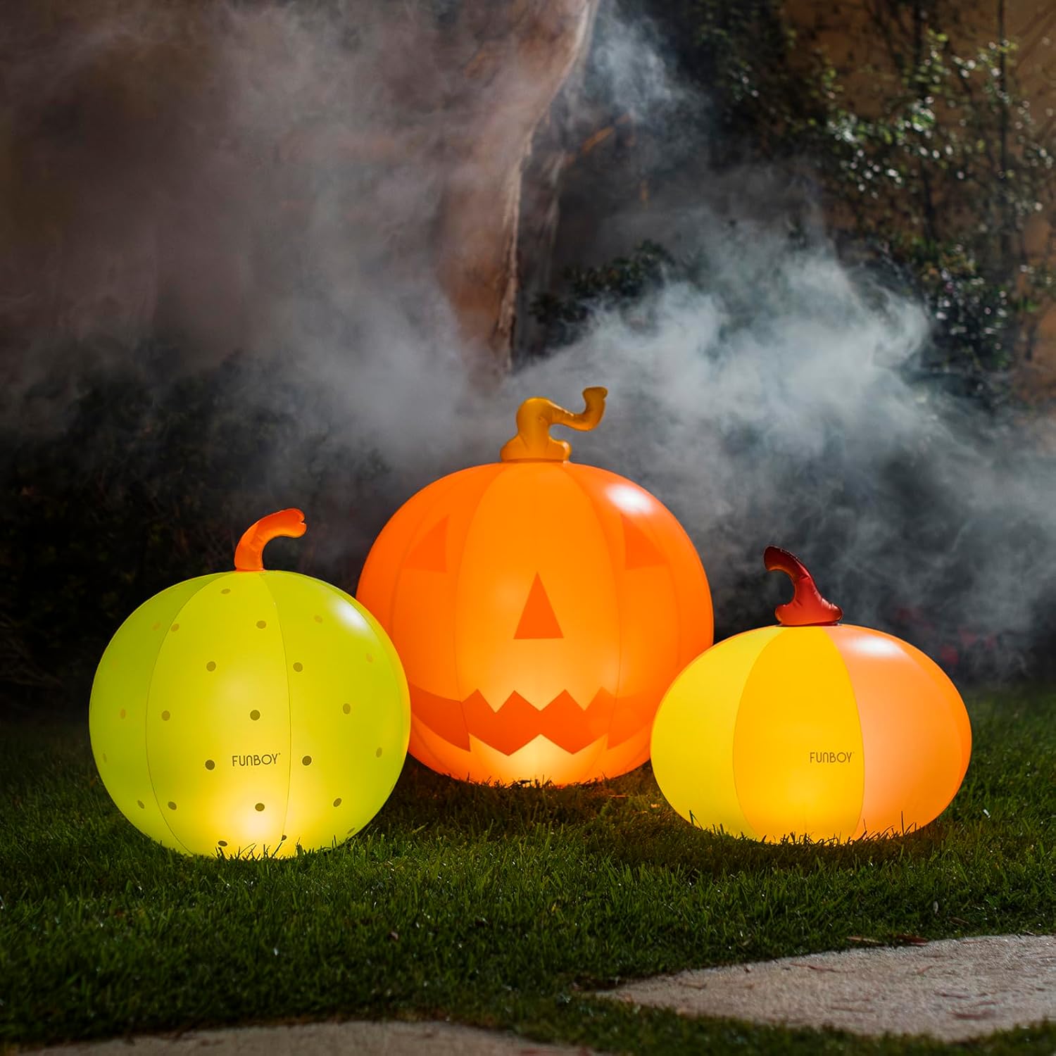 Pumpkin Rolling Race