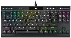 Corsair K70 RGB TKL Champion Series Gaming Keyboard CH-911901A - OPX Switch Renewed