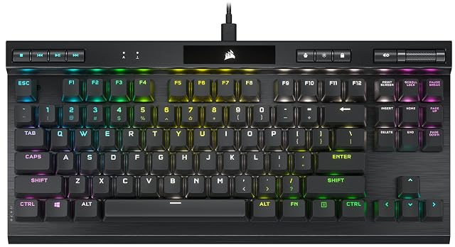 Corsair K70 RGB TKL Champion Series Gaming Keyboard CH-911901A - OPX Switch Renewed