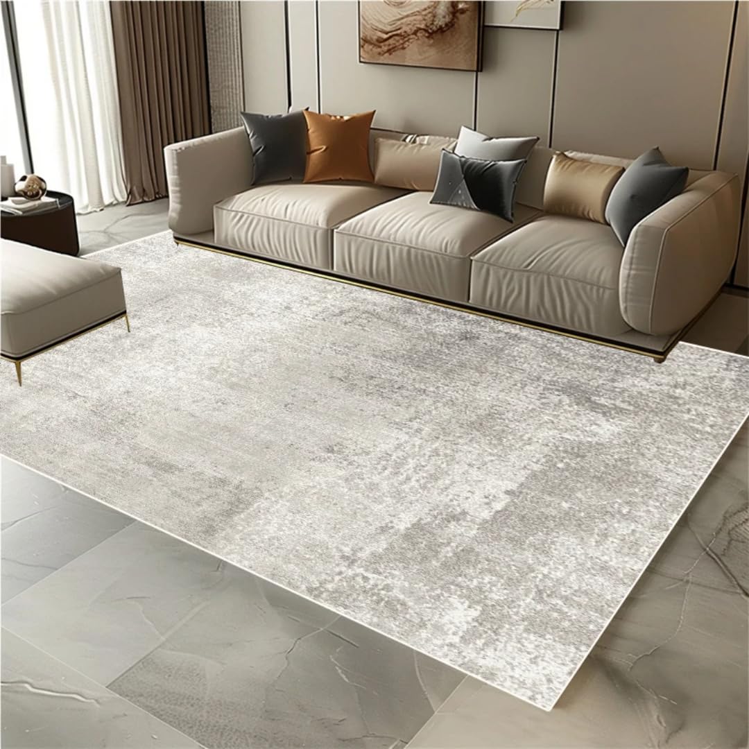 Tapis de salon doux pour créer un coin cocooning moderne et lumineux