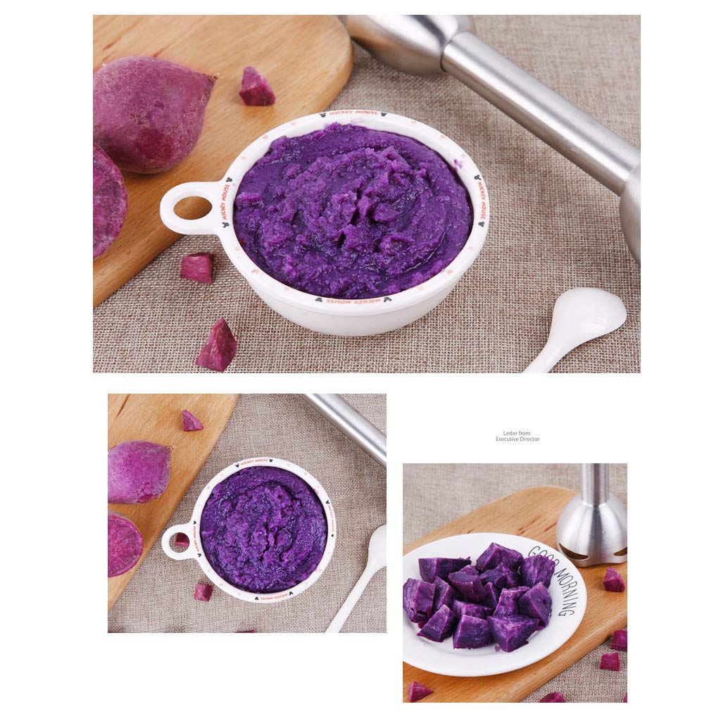 Batidora batidora de huevos, batidora de mano, batidora rápida, recipiente de 600 ml, batidor de huevos for puré de alimentos infantiles, batidos, salsas y sopas, extraíble for limpieza (tamaño: cinco