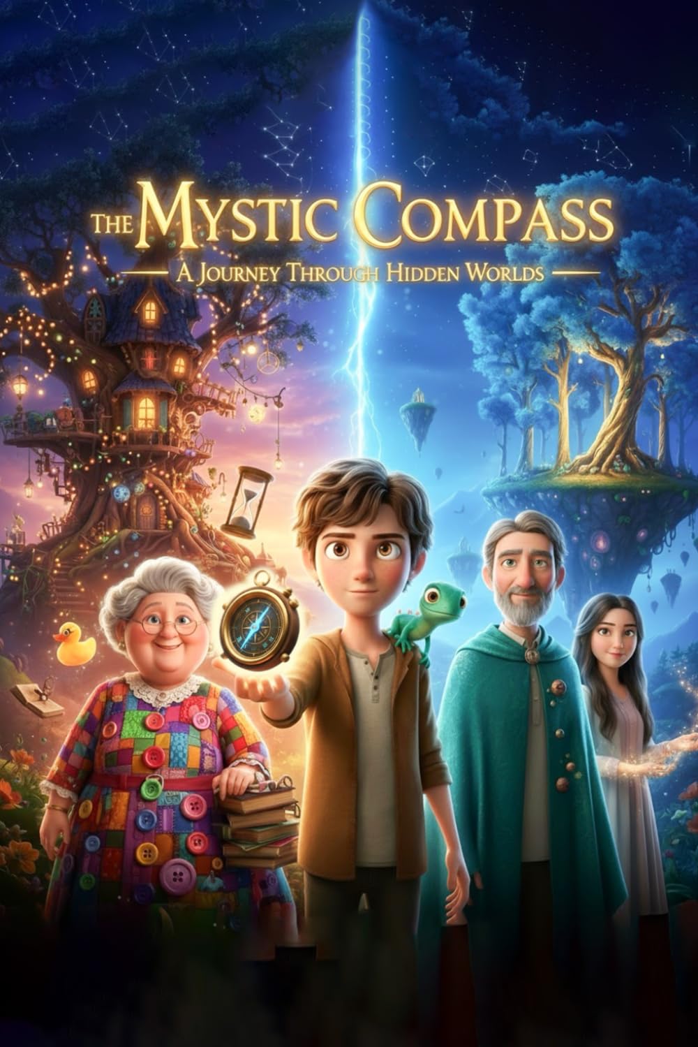 The Mystic Compass: A Journey Through Hidden Worlds