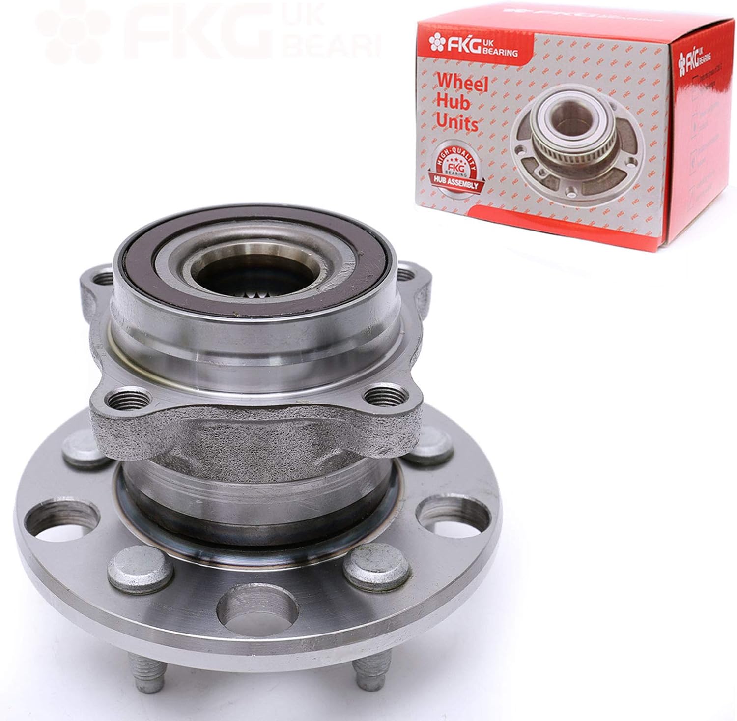 FKG 512337 Rear Wheel Bearing Hub Assembly fit for 06-13 Lexus IS350 IS250, 08-13 Lexus IS F, 08-11 Lexus GS460, 06-07 Lexus GS430, 07-11 Lexus GS350