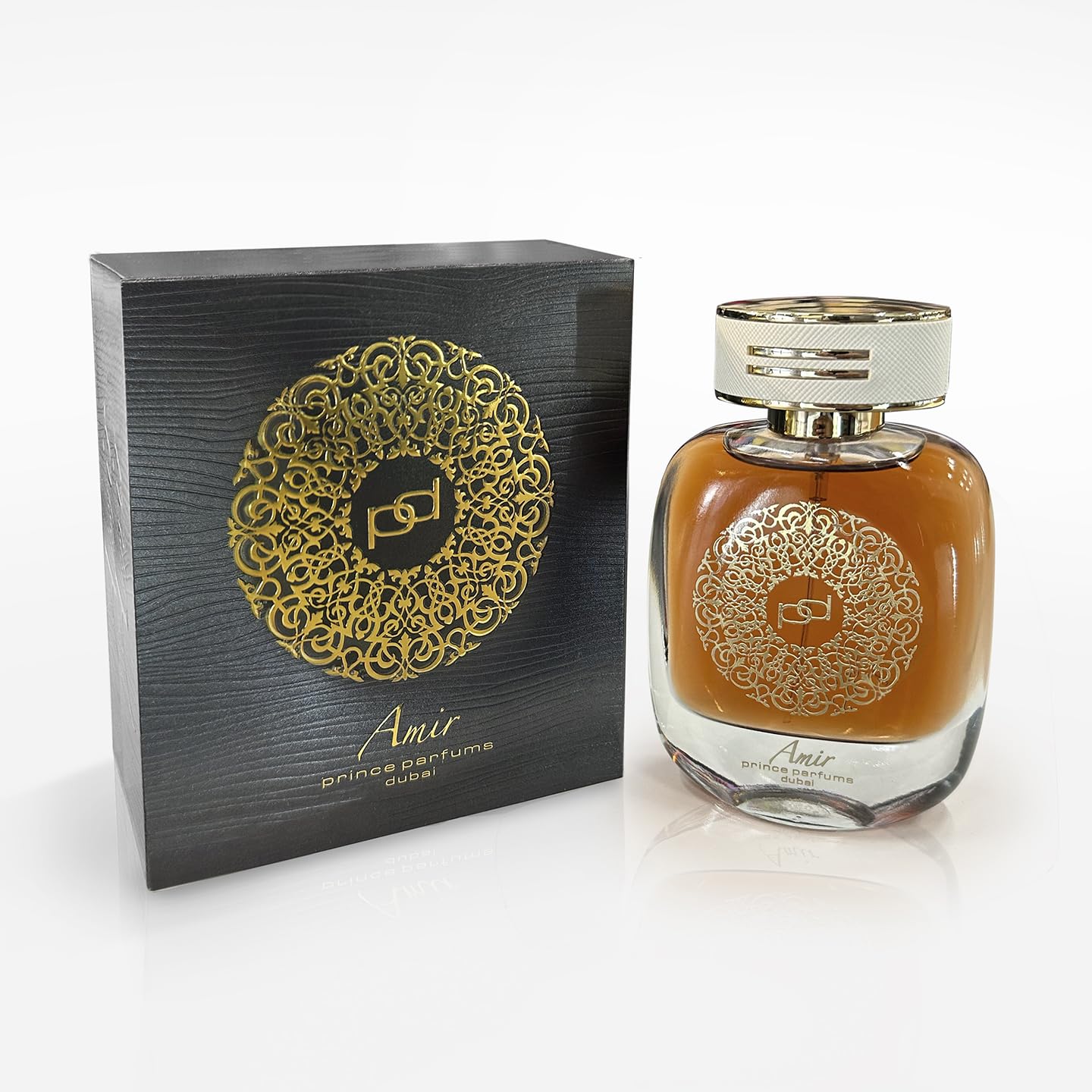 Amir by Prince Parfums Dubai - 3.4 oz Eau de Parfum for Men - Prince of Dubai Collection - Lavender, Pineapple, Bergamot, Tonka Bean & Sandalwood Notes - Long Lasting - Luxury Collection