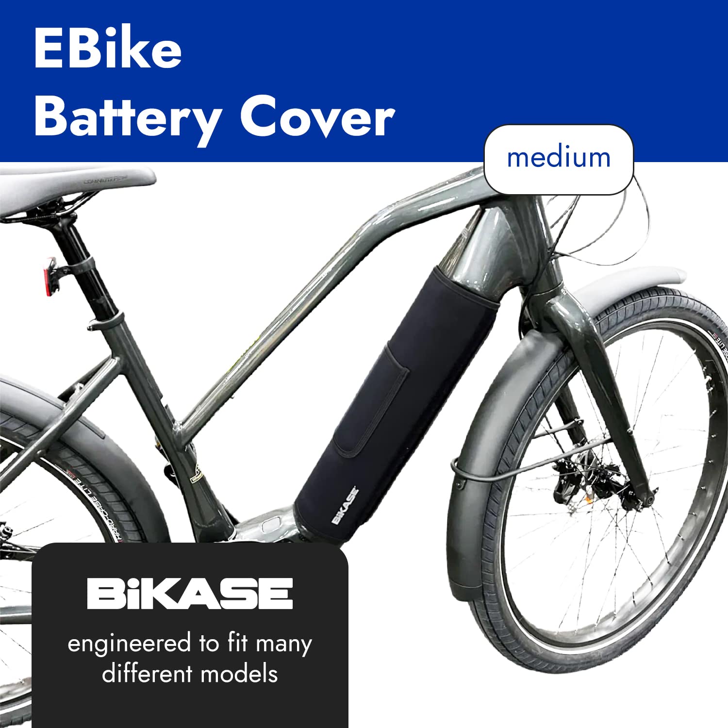 Amazon.co.jp: BiKase E-Bikeバッテリーカバー ネオプレン電動