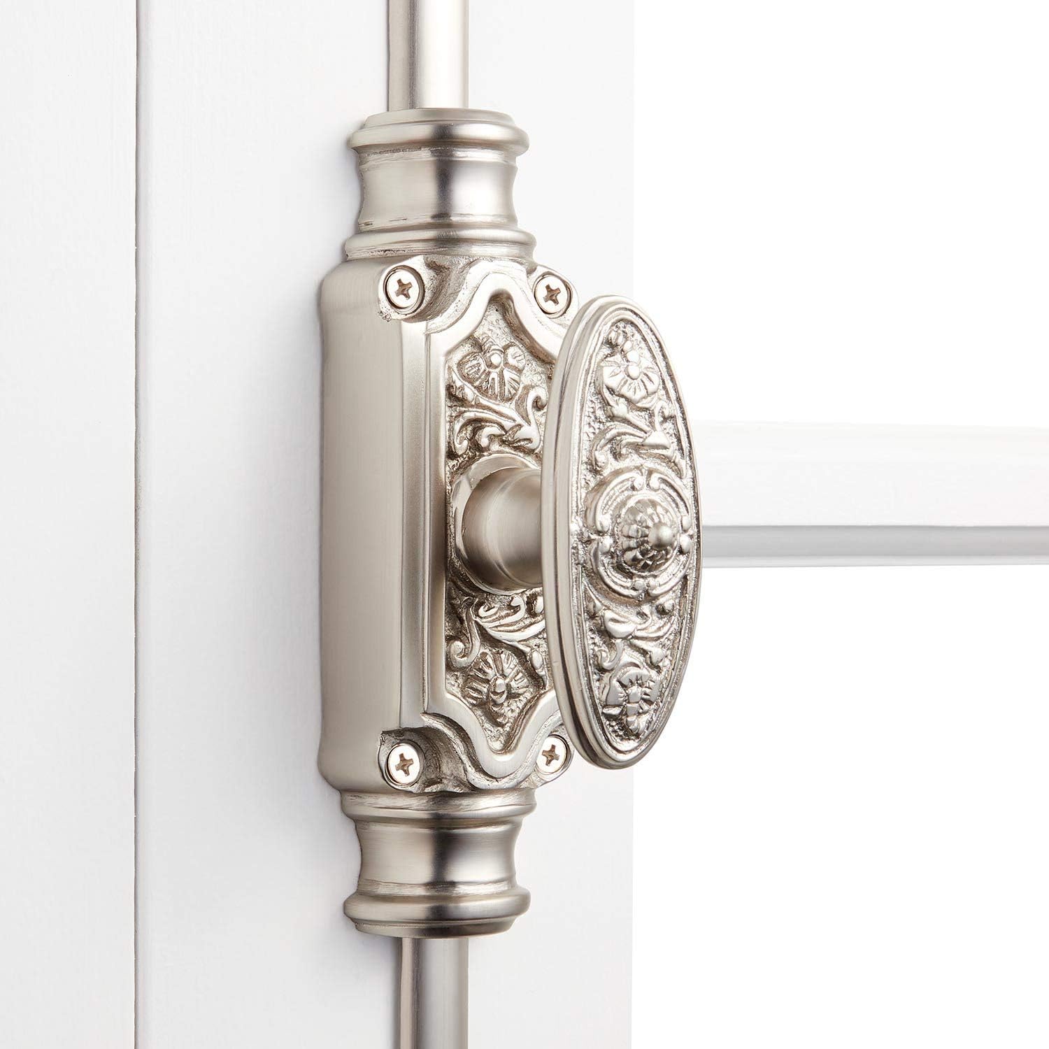 Amazon Signature Hardware Dalston ソリッドブラス クレモンボルト 9フィートのドア用 436213 1