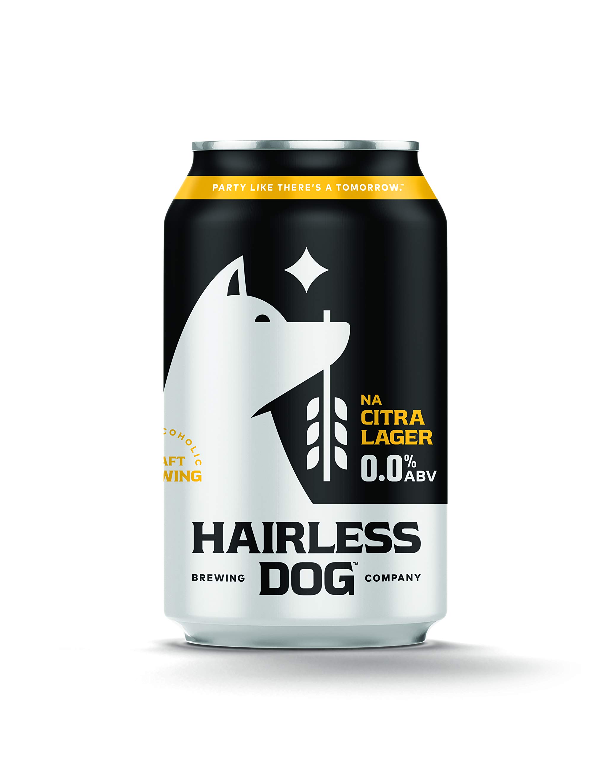 Buy Hairless Dog NonAlcoholic Citra Lager 12Pack, 12 Fl OZ Cans (Two