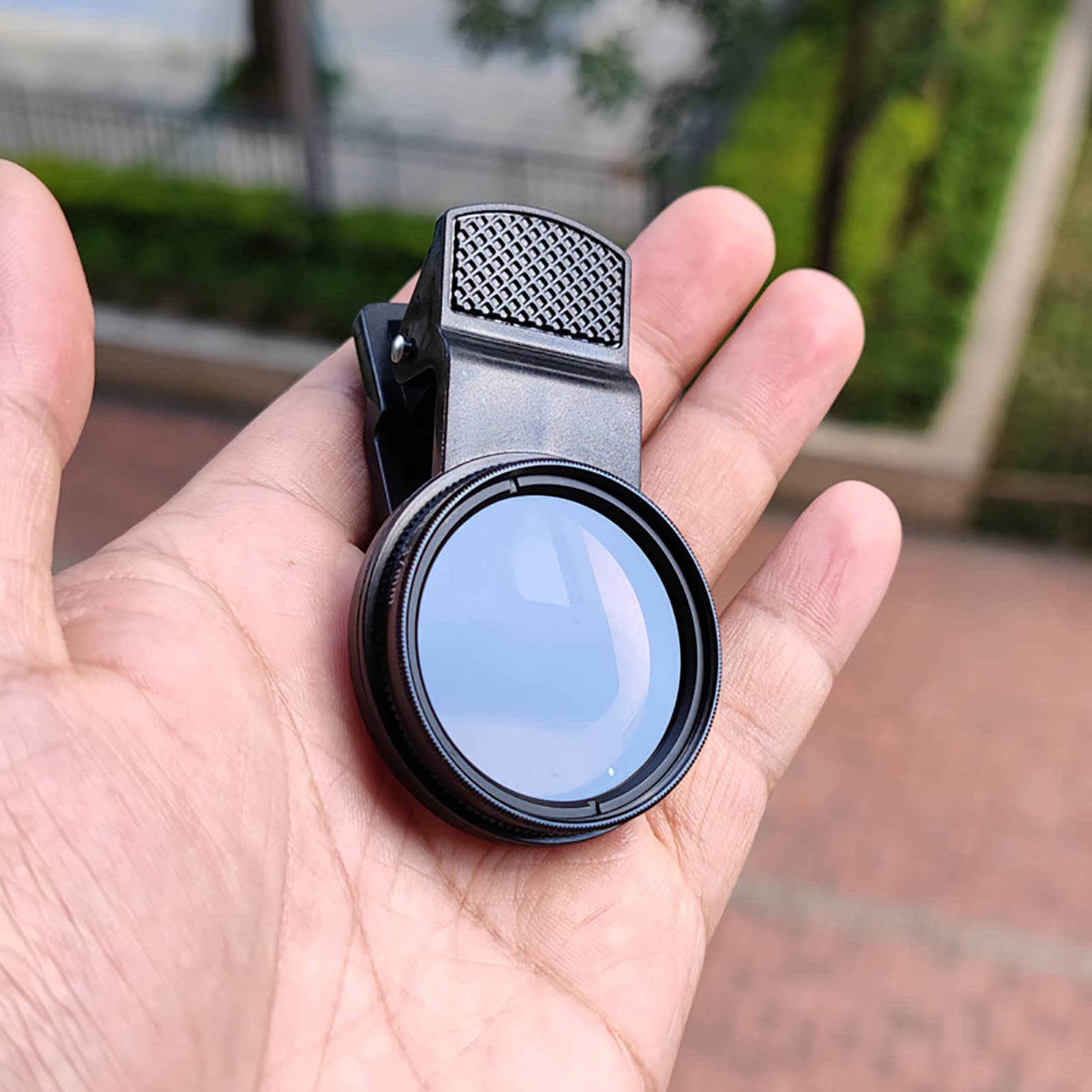 Komórka Mobilna CPL 37 Mm Aparat w Smartfonie Profesjonalny Obiektyw Okrągły Uniwersalny Filtr Polaryzacyjny z Klipsem Odbicie światła do Usuwania światła dla 14 13 12 11