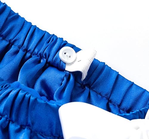 Miniatura 4 de Conjunto de 4 piezas de traje de cumpleaños para bebé niña del 4 de julio+falda de tul con volantes+diadema+zapatos, Día de la Independencia