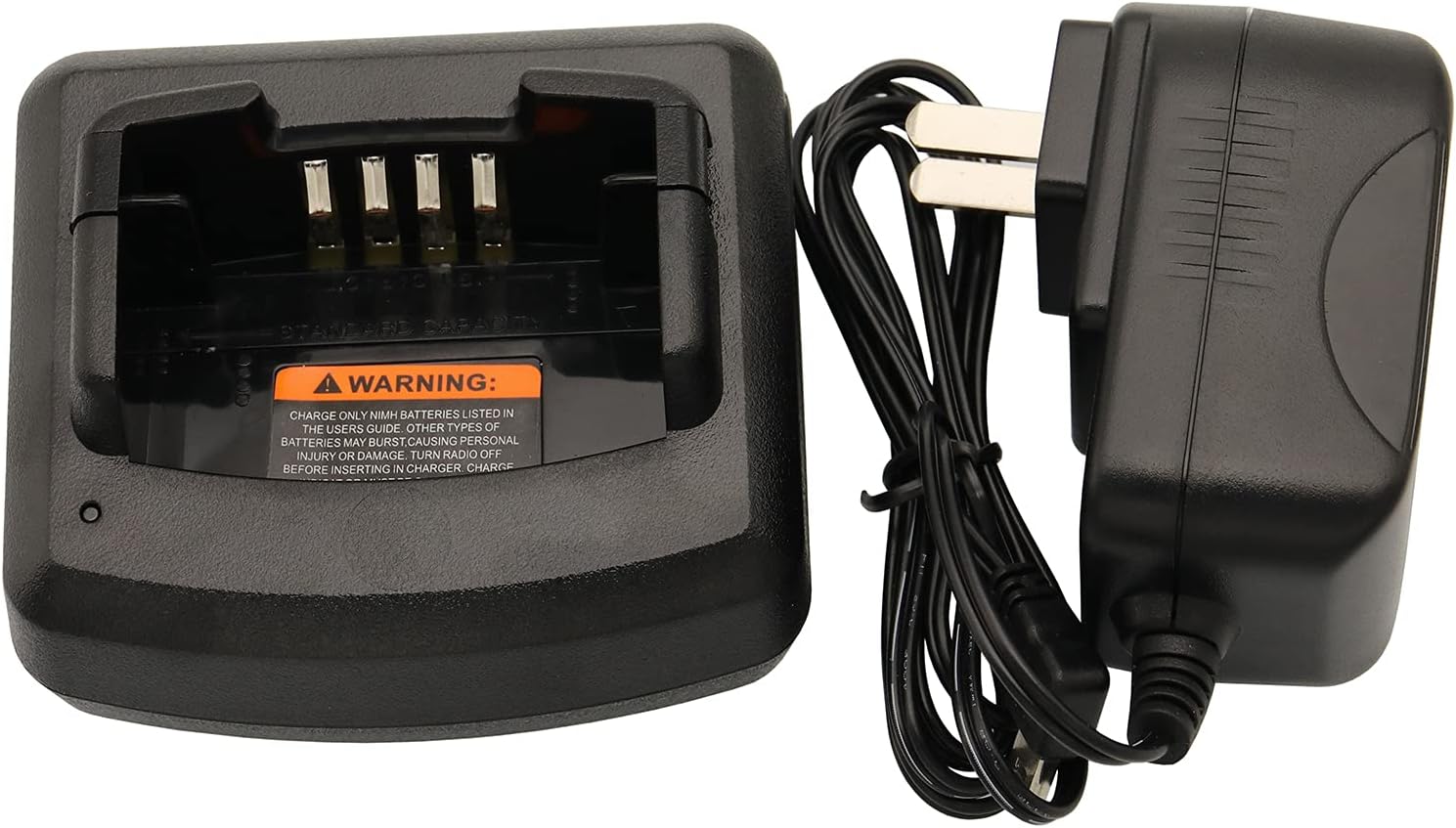 Desktop Charger Compatible with Motorola CP110 RDM2070D RDU4100 RDV5100 RDU2020 RDU2080D RDV2020 RDV2080D RDM2080 RDU4160D Radio RLN6305 RLN6308 RLN6332A