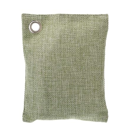 1 Pack 100g Bamboo Charcoal Bag for Home Activated Charcoal Fresher Odor Absorber Remove TVOC Mold Moisture Purify Air for House Car Wardrobe Cabinet