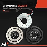 Vista 5 de A-Premium Kit de embrague de compresor de A/C compatible con Nissan NV200 2.0L 2013-2021, con polea de 6 ranuras