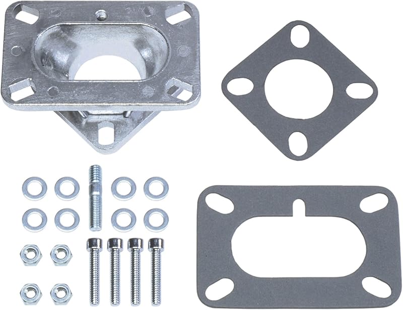 Adaptador de carburador Trans-Dapt 2025 Square Bore para Spread Bore – 1 unidade