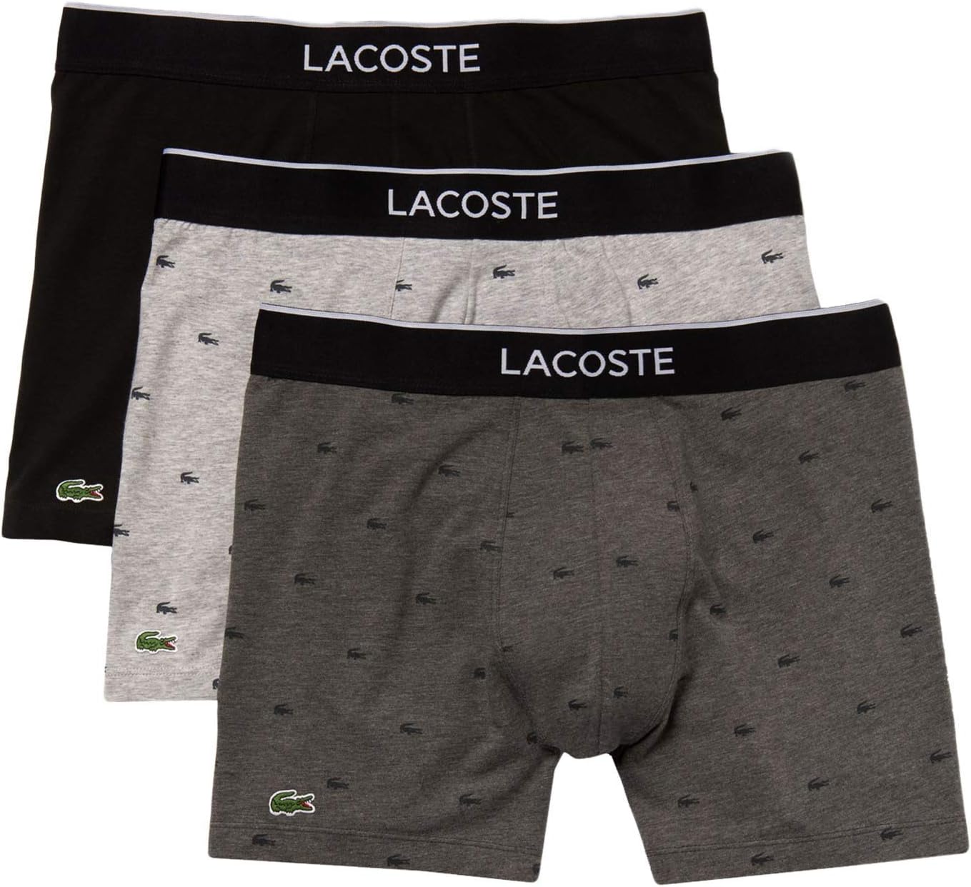 Boxer Briefs 3-Pack Casual Lifestyle All Over Print Croc