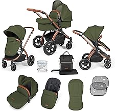 Ickle Bubba Stomp Luxe 2-in-1 Pushchair - Bronze/Woodland/Tan