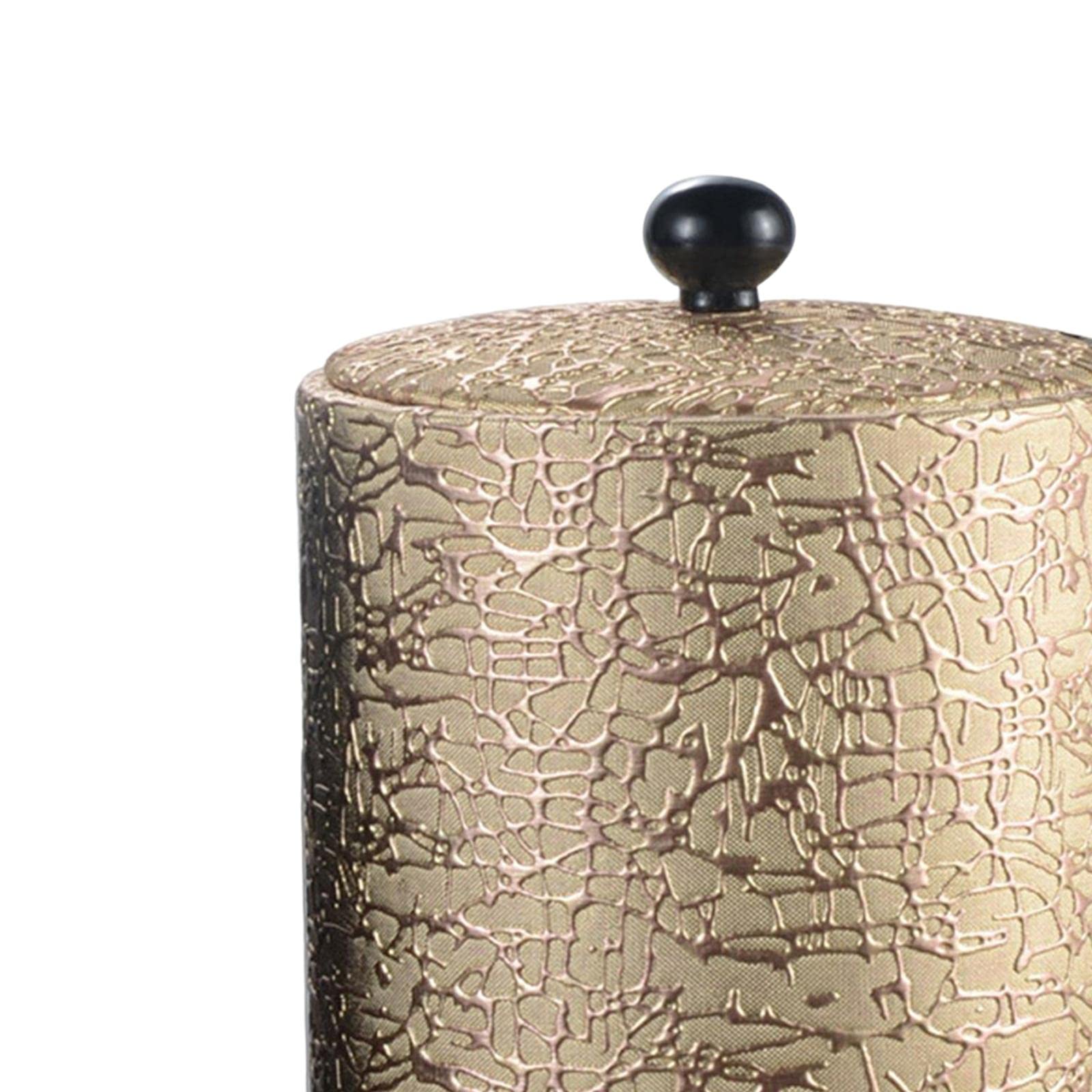 Cubo de Hielo de Acero Inoxidable Doble Pared Balde Aislado con Tapa y Asa Resistente Mantiene Hielo Sólido y Bebidas Frías Adecuado para Barbacoas, Oro, tal como se describe