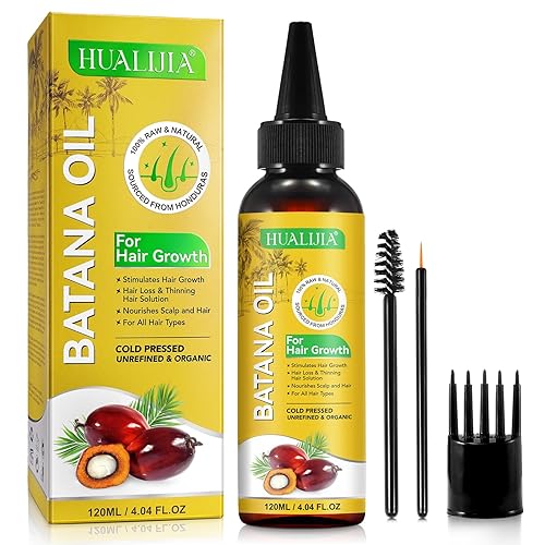 Aceite de batana de 4.1 fl oz para el crecimiento del cabello, aceite de batana crudo Dr. Sebi de Honduras promueve el grosor del cabello, aceite de