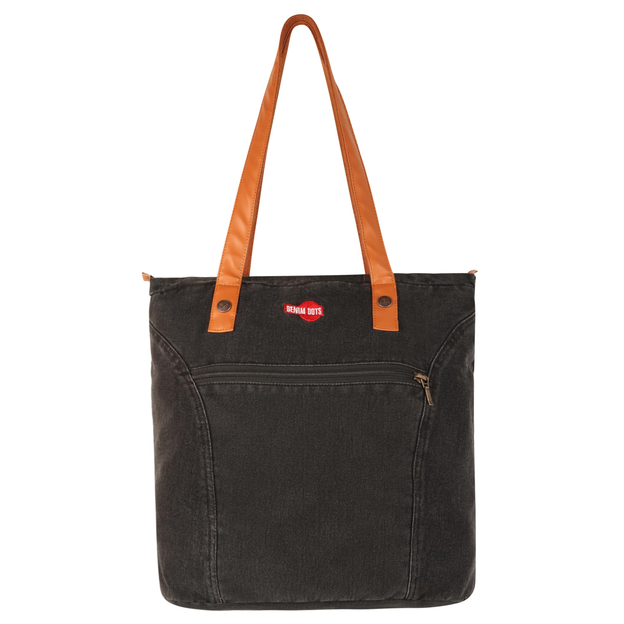 See full amazon price history chart for DENIM DOTS Trendy Tote bags for girls, women, moms and professionals (BLACK) DENIM DOTS Trendy Tote bags for girls, women, moms and professionals (BLACK) (B0C8GB6RNJ) Amazon Price History, Amazon Price Tracker