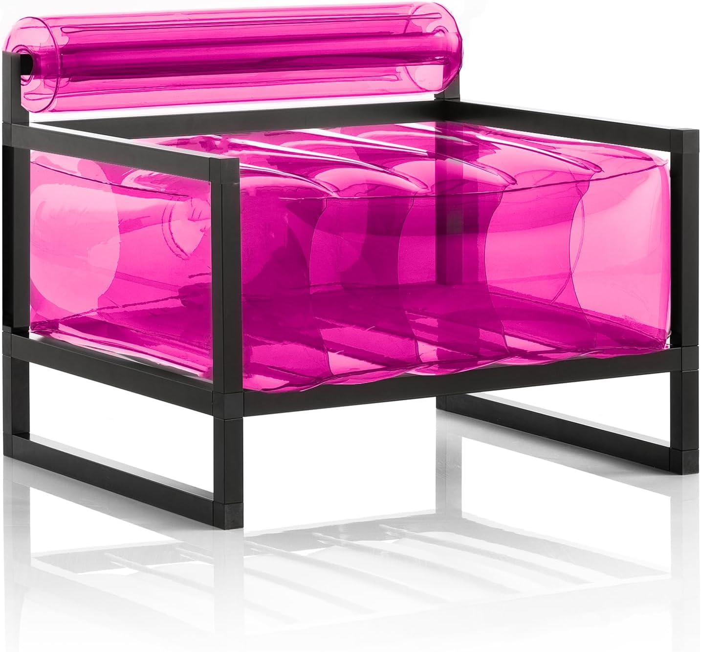 Yoko Pouf Armchair - Crystal Pink