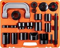 Vista 12 de VEVOR Kit de prensa de rótula, juego de herramientas de 10 piezas, herramientas de C-Press para quitar e instalar rótulas, para la mayoría de coches