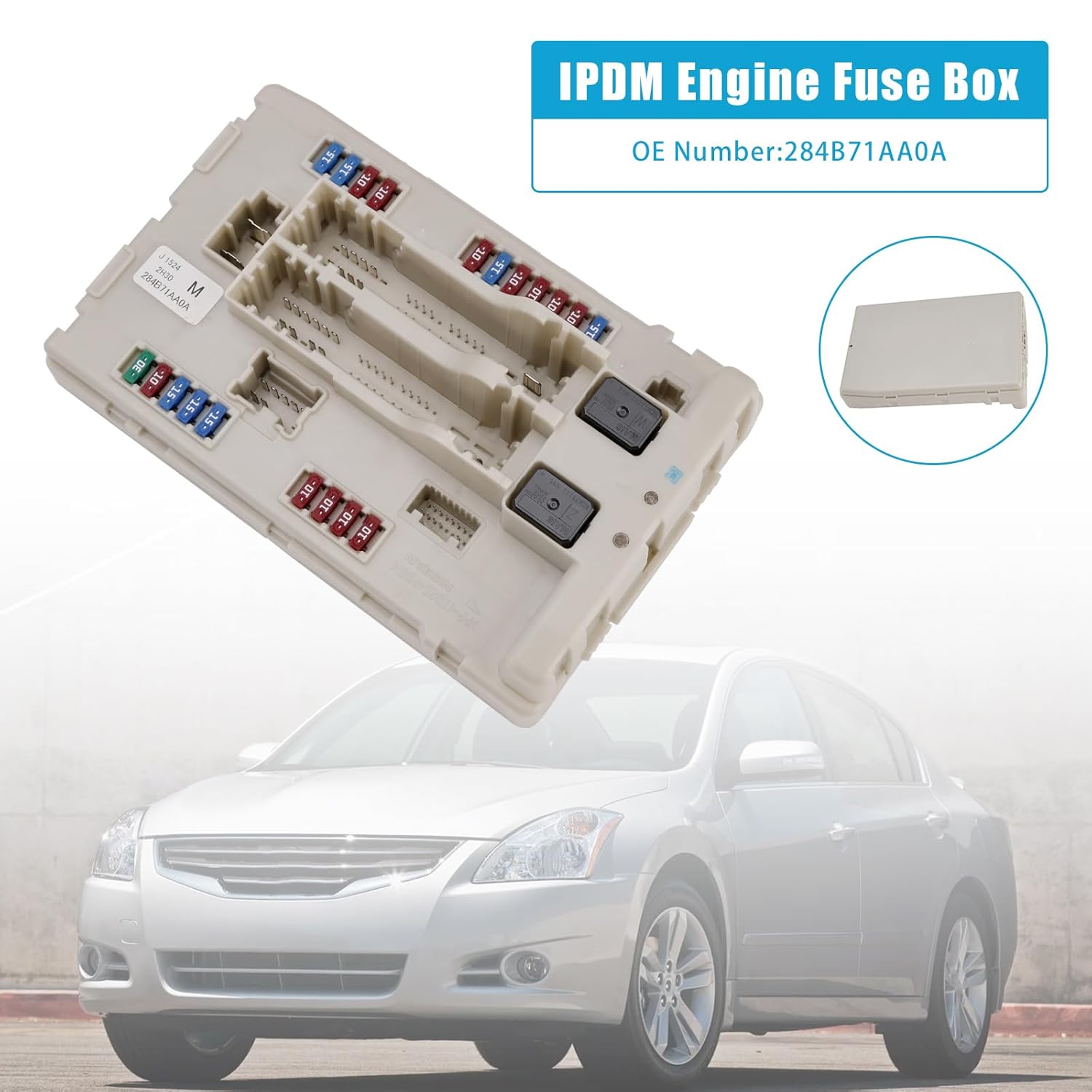 MAD HORNETS IPDM Engine Fuse Box 284B71AA0A for Nissan Maxima 2.5L 3.5L 2009-2014