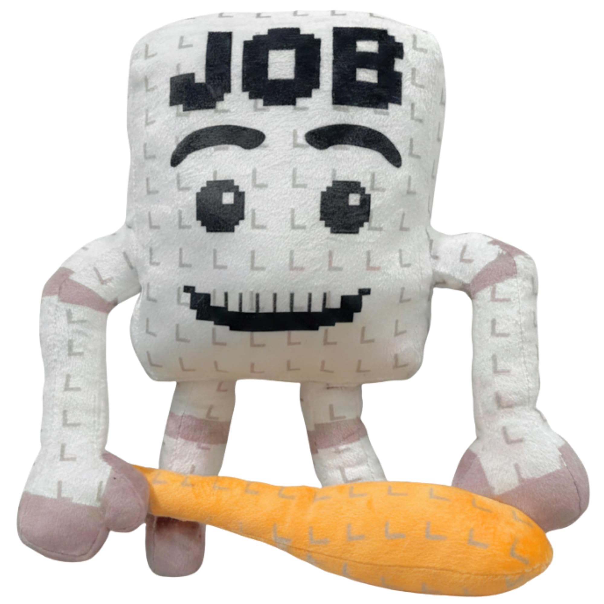 Partymelon Job Job Job Plush 9" Steal a Brainrot Plush Meme AI-Crafted Stuffed Figure Pillow for Video Game Fans Room Decor