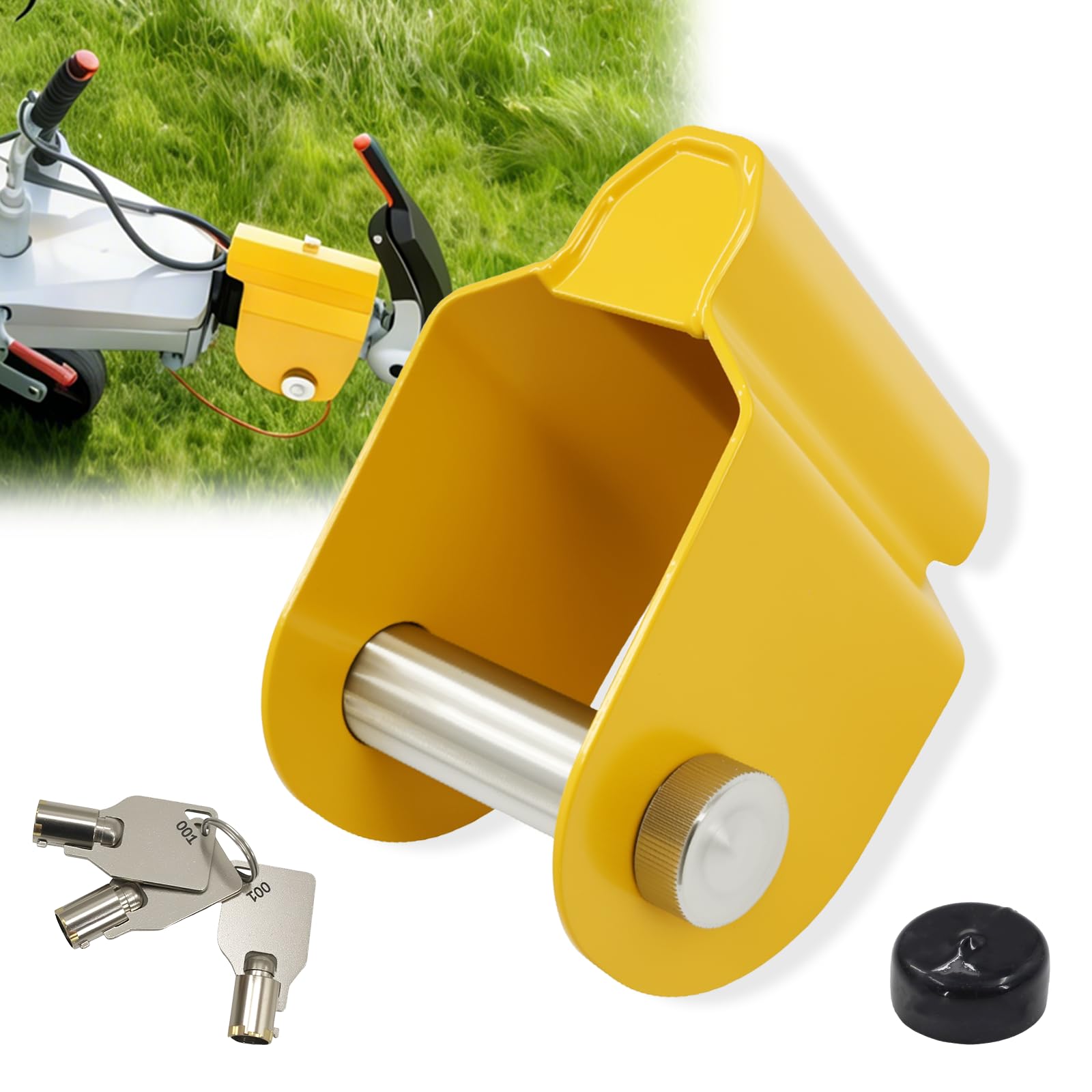 Cerraduras de enganche de remolque para AL-KO AK130, AK160 y AKS1300/2004/3004 modelos con antirrobo y acoplamiento estabilizador, adecuado para la seguridad de caravanas, autocaravanas y campistas.