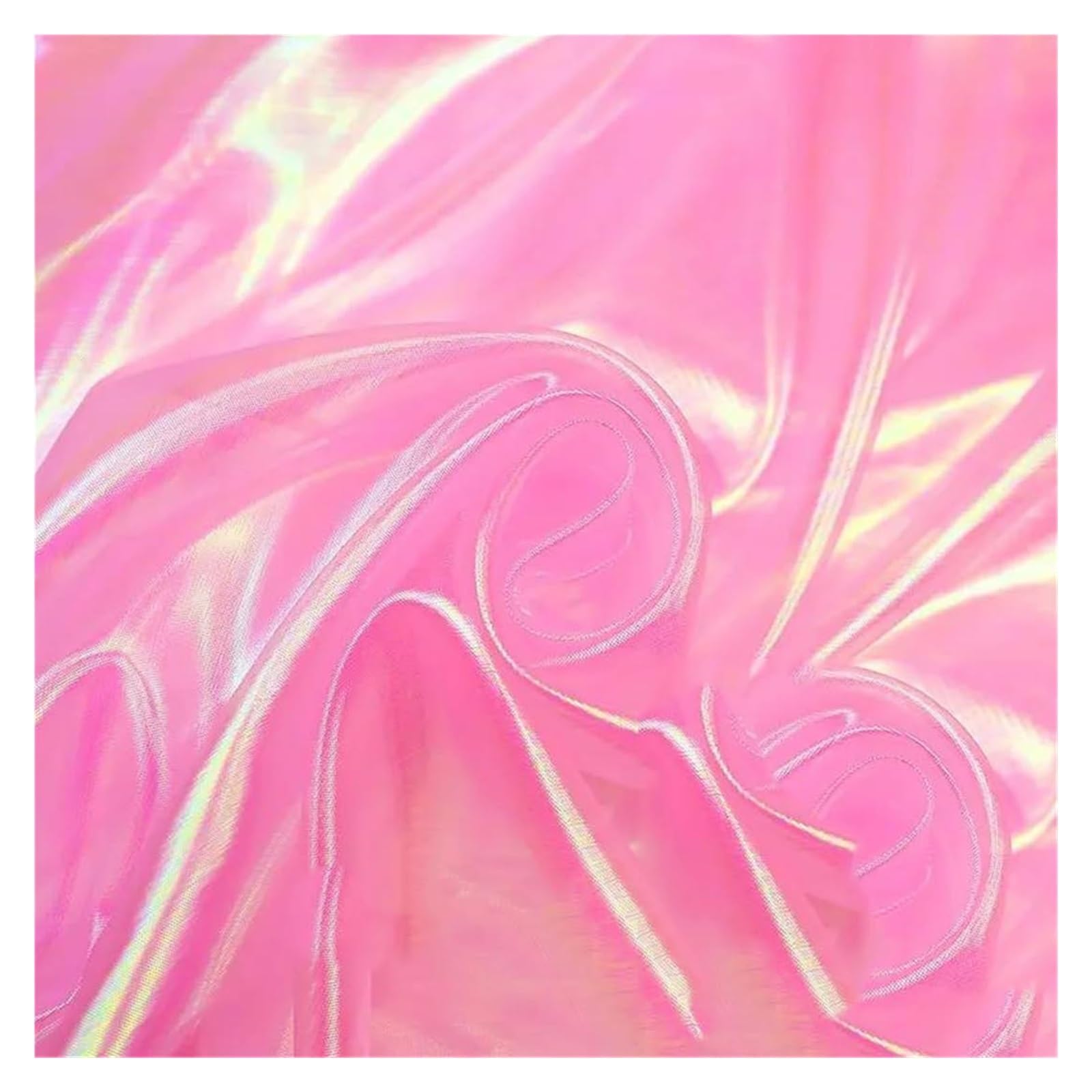 Organza Fabric， Organza Tulle Fabric Multicolor 100cmx150cm for Sewing Skirts & Costumes Decor Per Meter(Pnnrk)