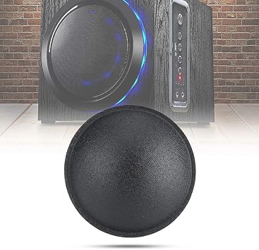 Cuifati Speaker Dust,Replacement 10PCS 55MM Cloth Speaker Dust for Beautiful and Generous Decoration,Diameter Subwoofer Paper Dome Coil Cover for Speaker Decoration Accessory