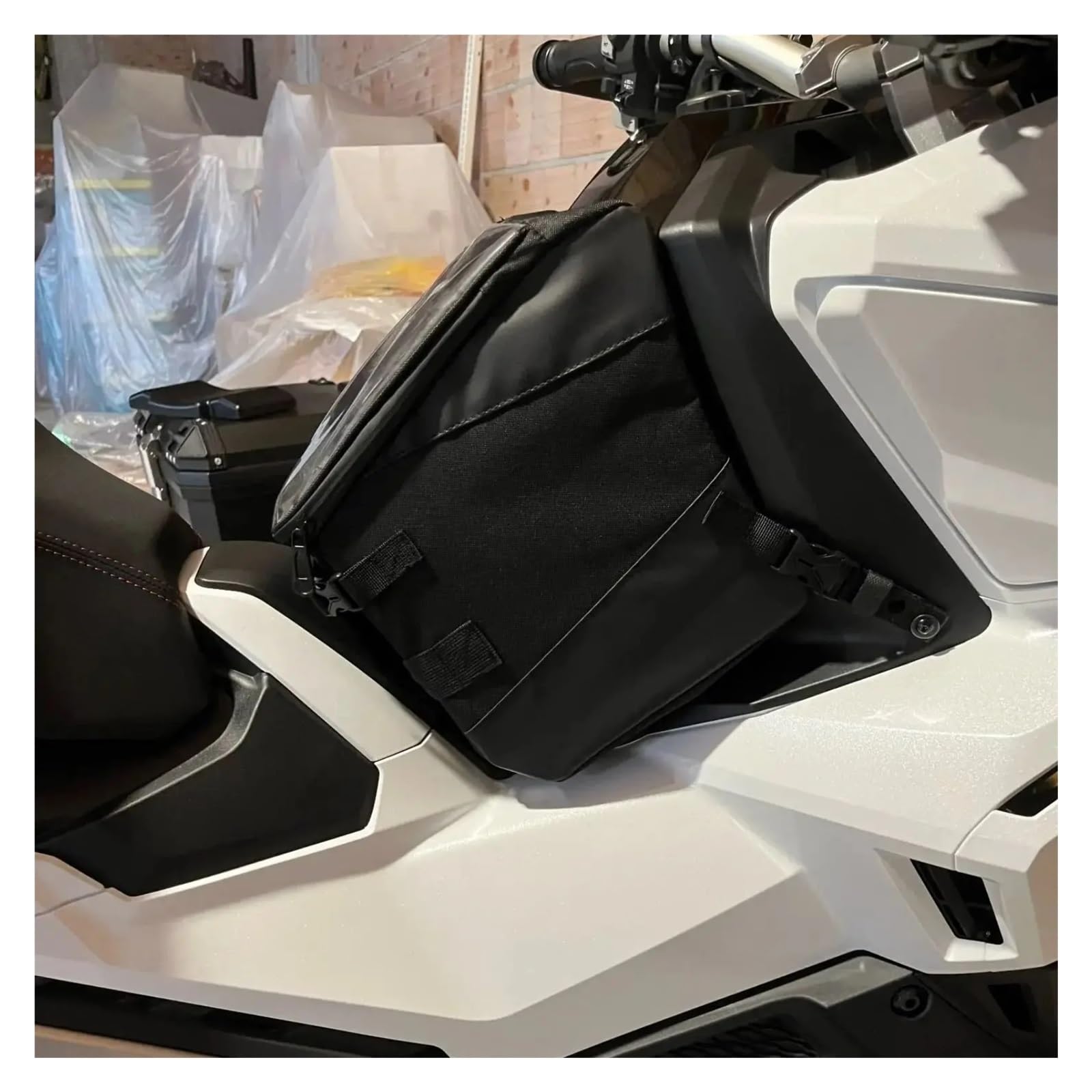 Borsa Moto Per Forza 750 NSS750 X-ADV 2021-9L Borsa Portaoggetti Per Console Scooter Borse Per Attrezzi Tunnel Centrale Selle Moto Bagagli(No)