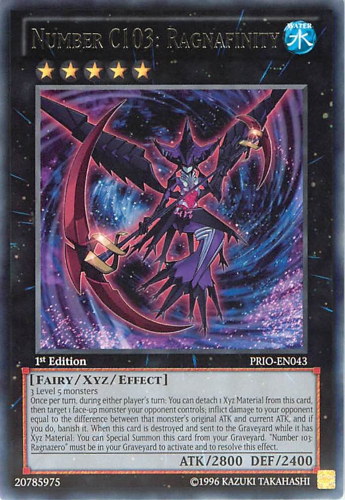 Amazon.com: YU-GI-OH! - Number C103: Ragnafinity (PRIO-EN043
