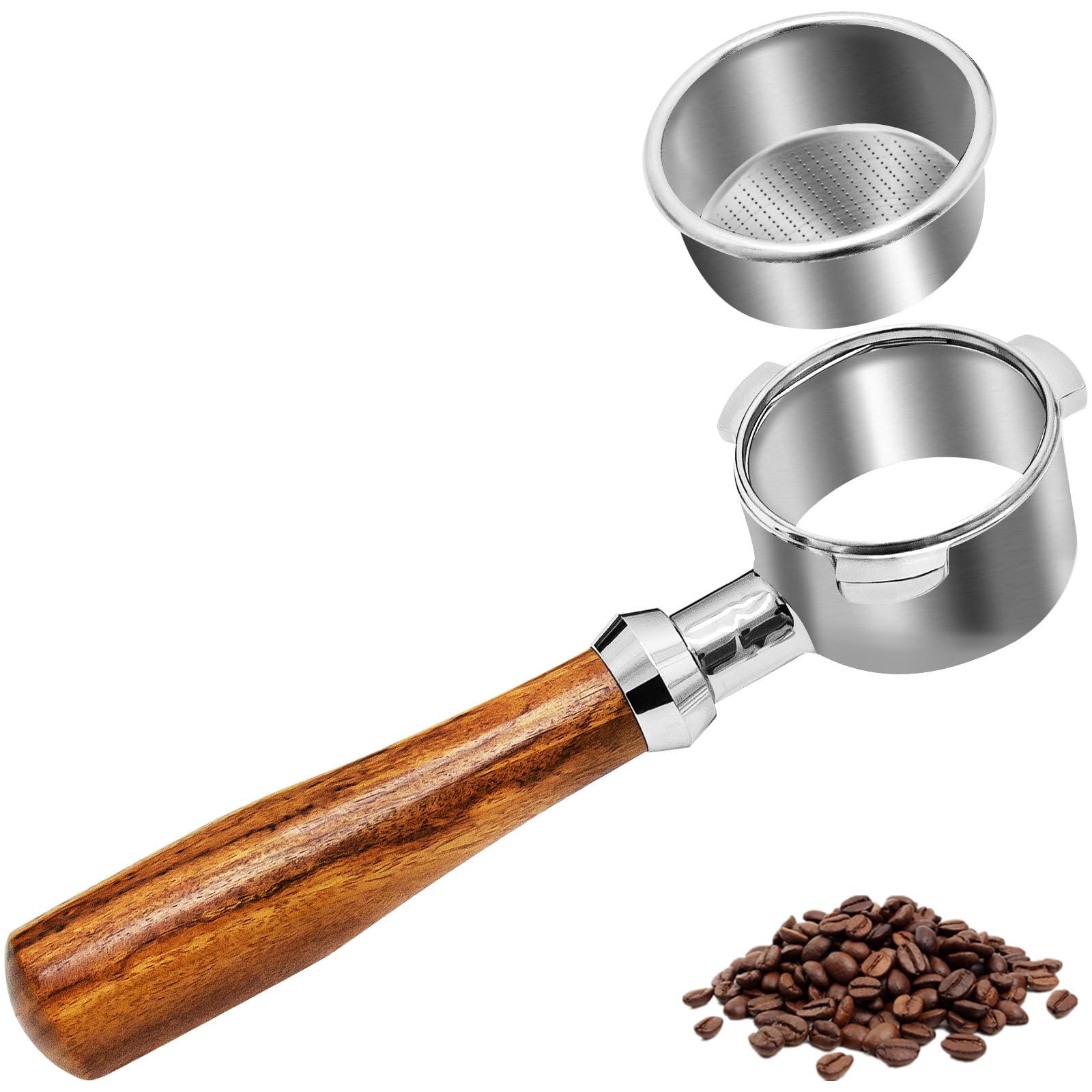 PNBO 54mm Stainless Steel Bottomless Portafilter Coffee Products