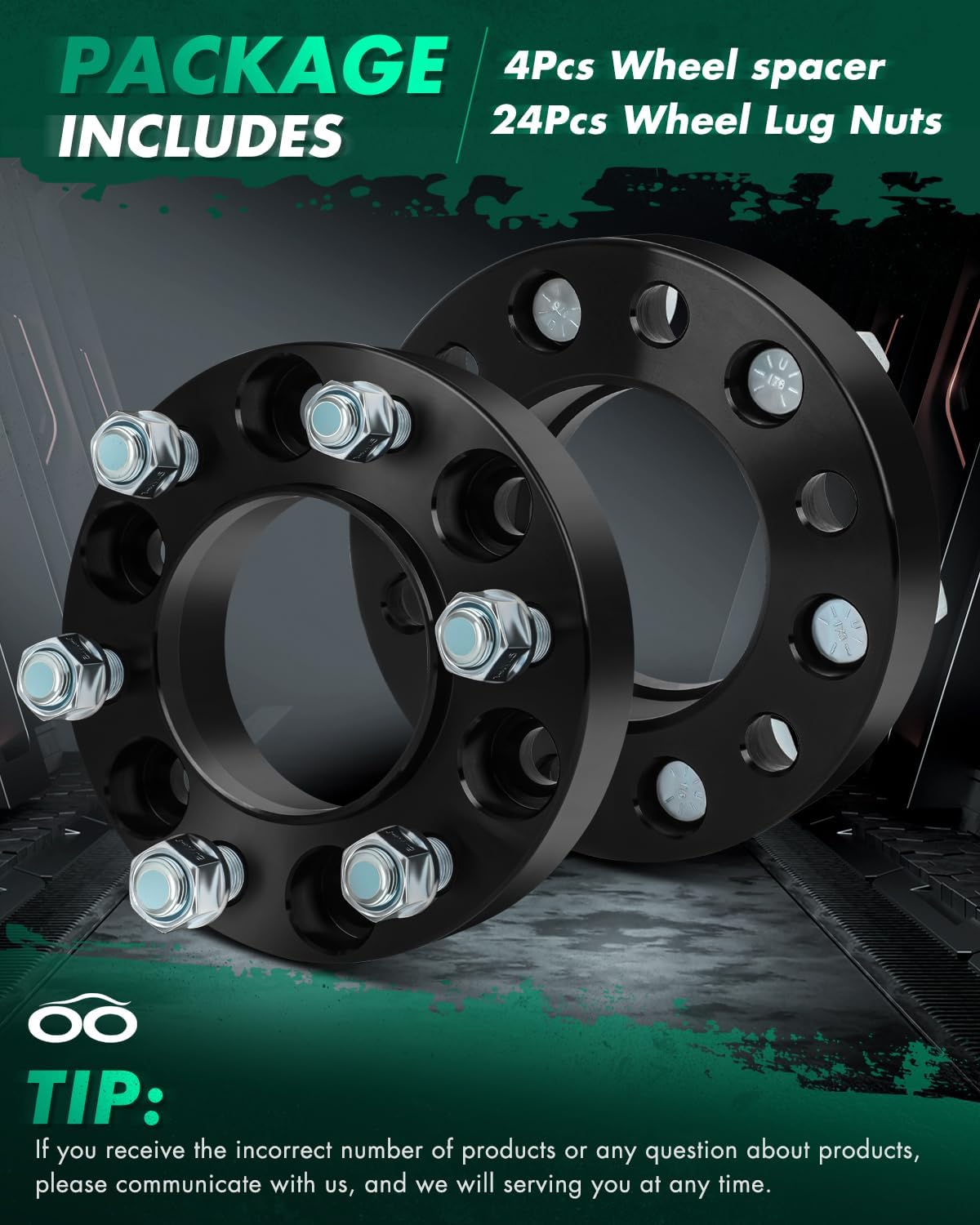 scitoo 4pcs 6x5.5 wheel spacers 1.25 inch bore 95.1mm studs 14x1.5 6 lug wheel spacers fit for toyota for tundra 2022-2023,for lexus lx600 2022-2023