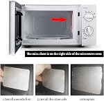 6 PCS Microwave Oven Parts Mica Slice Thick Heat Insulation Accessories,Waveguide Cover for Frigidaire