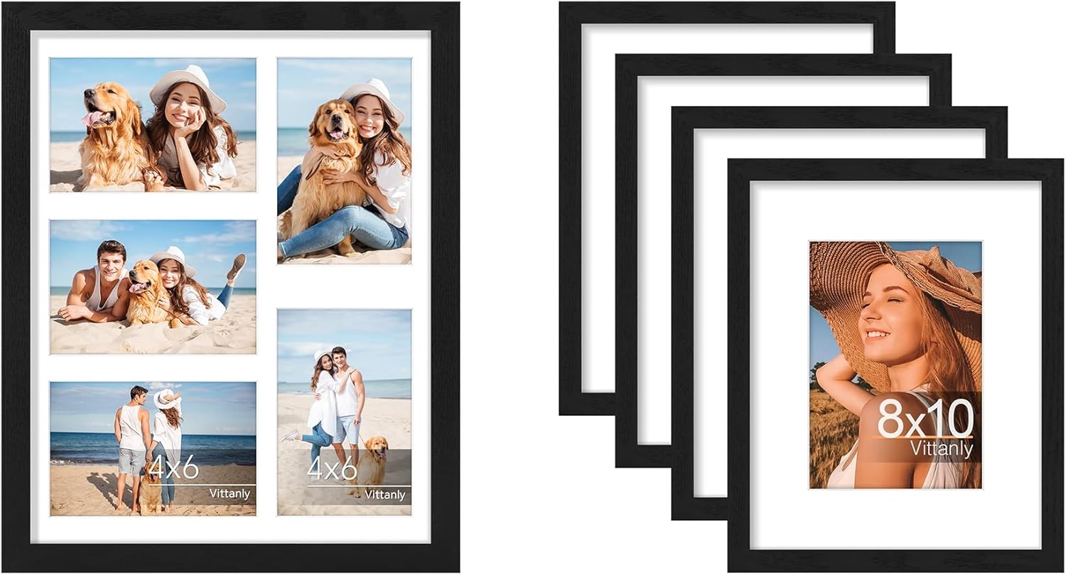 Vittanly 11x14 Collage Picture Frame and 8x10 Picture