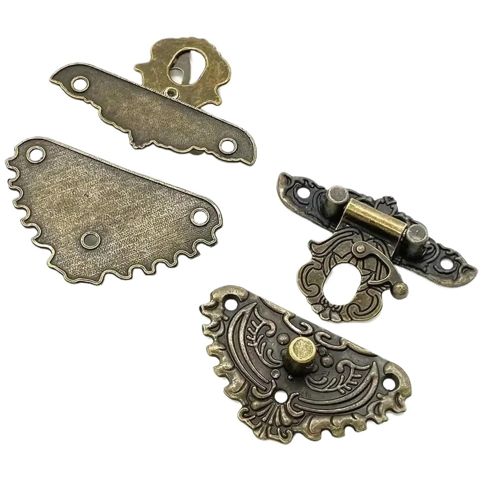Kdhcvkz Bronze 2Sets/22Pcs Cabinet Hinges With Screws