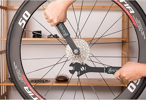 Miniatura 5 de Juegos de herramientas de extracción de cassette - Llave de cadena y herramienta de anillo de bloqueo para instalación y extracción de cassette