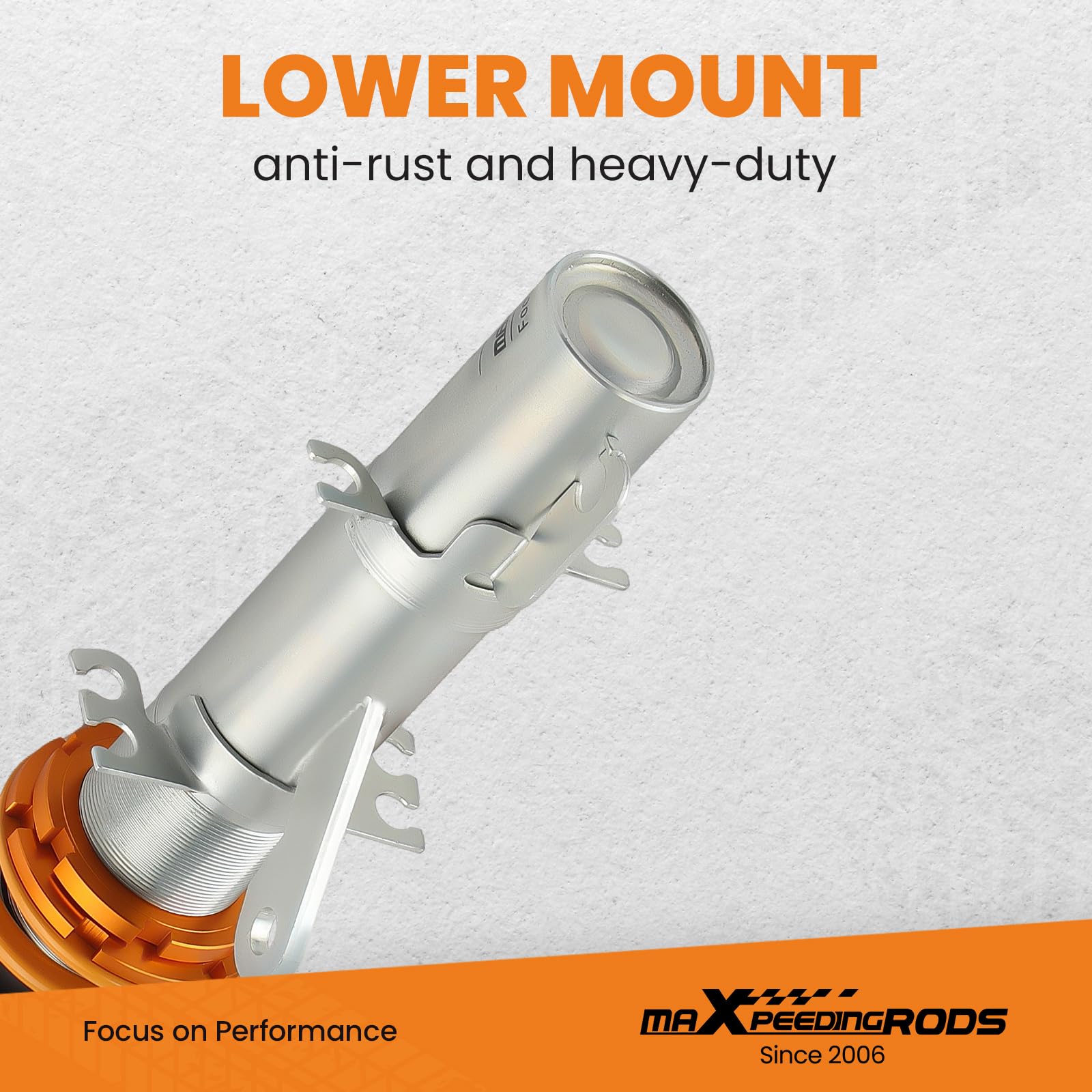 maXpeedingrods Suspensión roscada ajustable en altura para VW Golf Mk4 IV 1J1 FWD 1998-2007 para Audi TT 8N3 FWD 1998-2006 para A3 (8L1) FWD 96-06