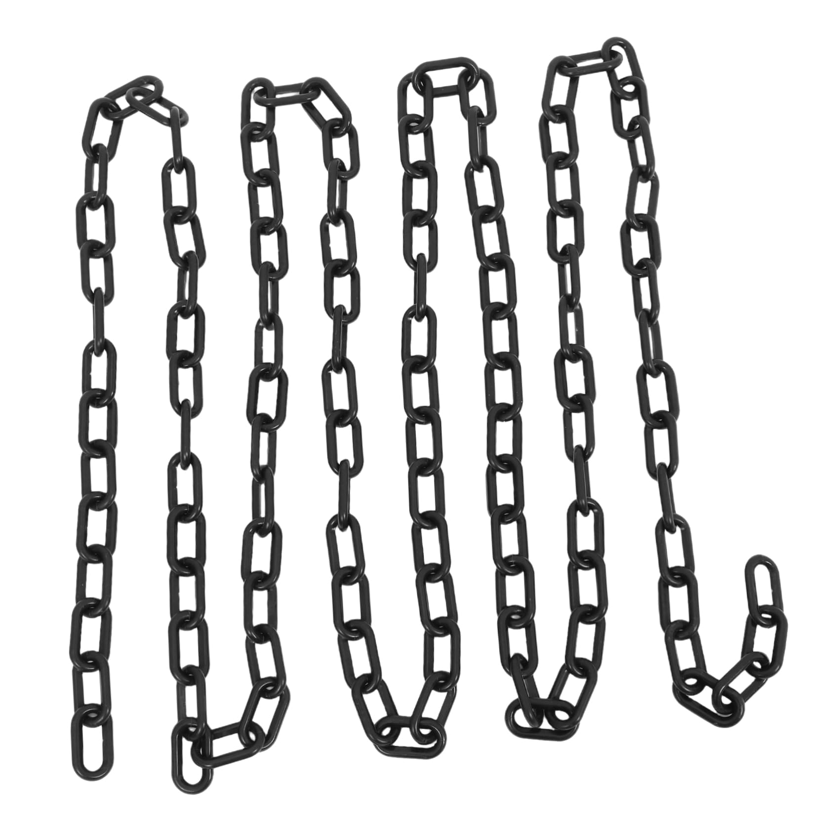 Chaîne plastique 10 mm pour scénographie industrielle et décoration thématique d'Halloween