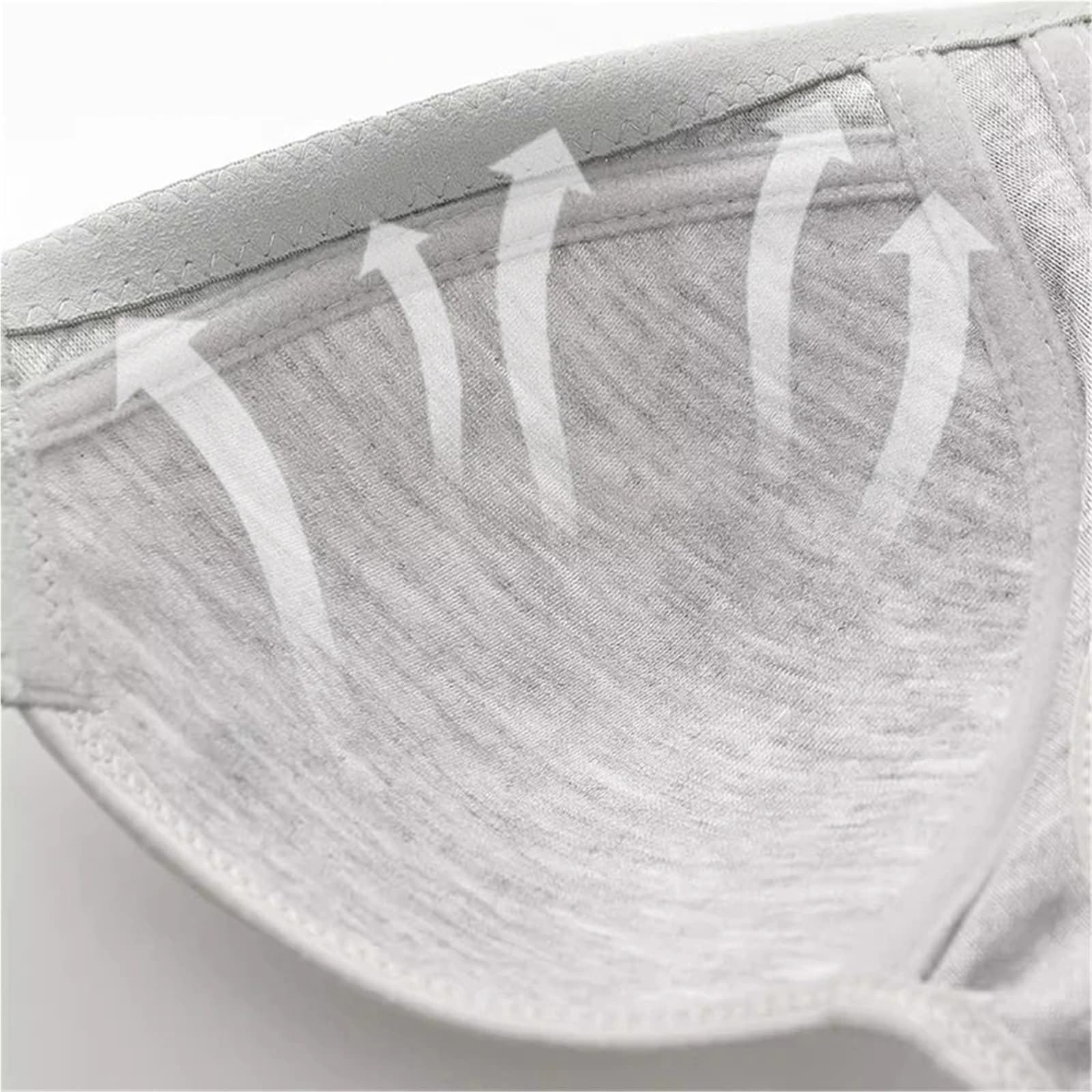 Sujetador Cierre Delantero Sujetador de Cierre Frontal sin Costuras for Mujer, Bralette Liso Aros, Push Up, Cobertura Completa, Copas fijas, Ropa Interior cómoda