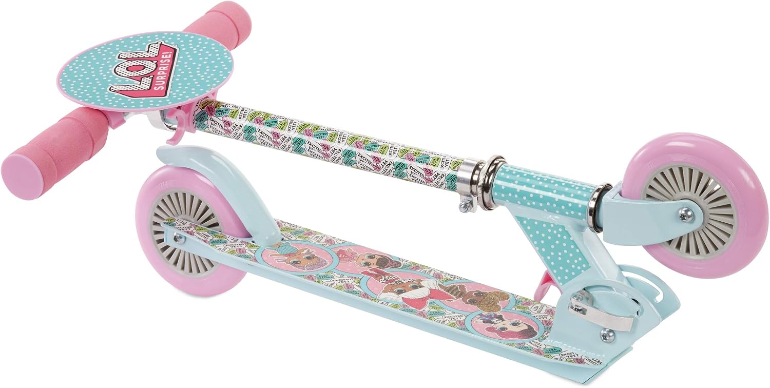 L.O.L. Surprise! Folding Kick Scooter - Pink/Blue