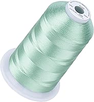 Vista 122 de Simthread 5500 yardas de hilo de bordar, 5000M de alto rendimiento 40 WT 100% hilo de poliéster – Más de 170 colores vívidos, clasificado de alta