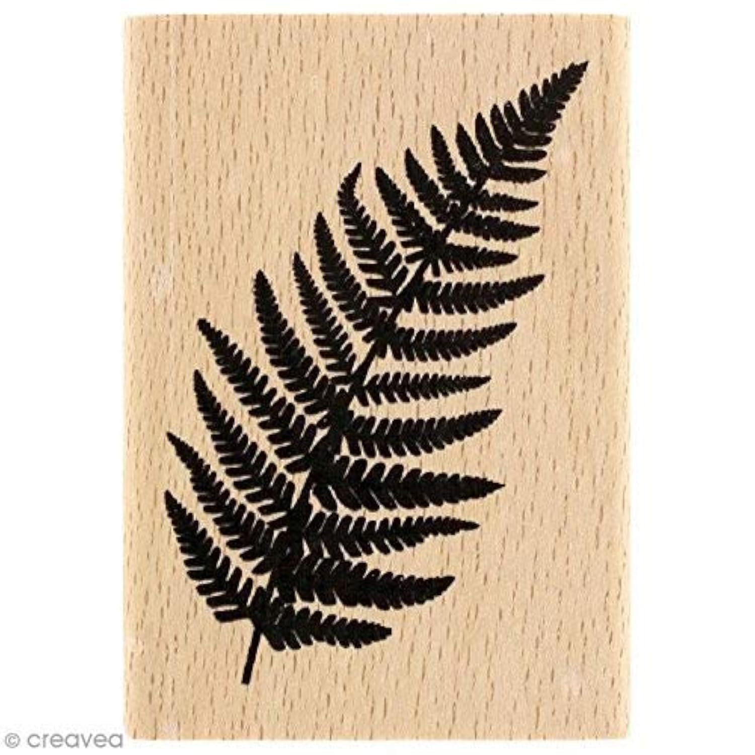 Florilges Design Stamp Fern, Wood, natural, 7 x 5 x 2.5 cm