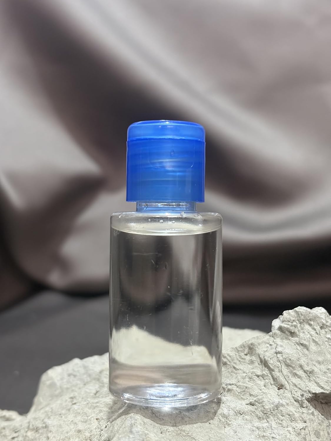 50 Adet 50 ML Boş Plastik Şişe OM62 Mavi Kapak